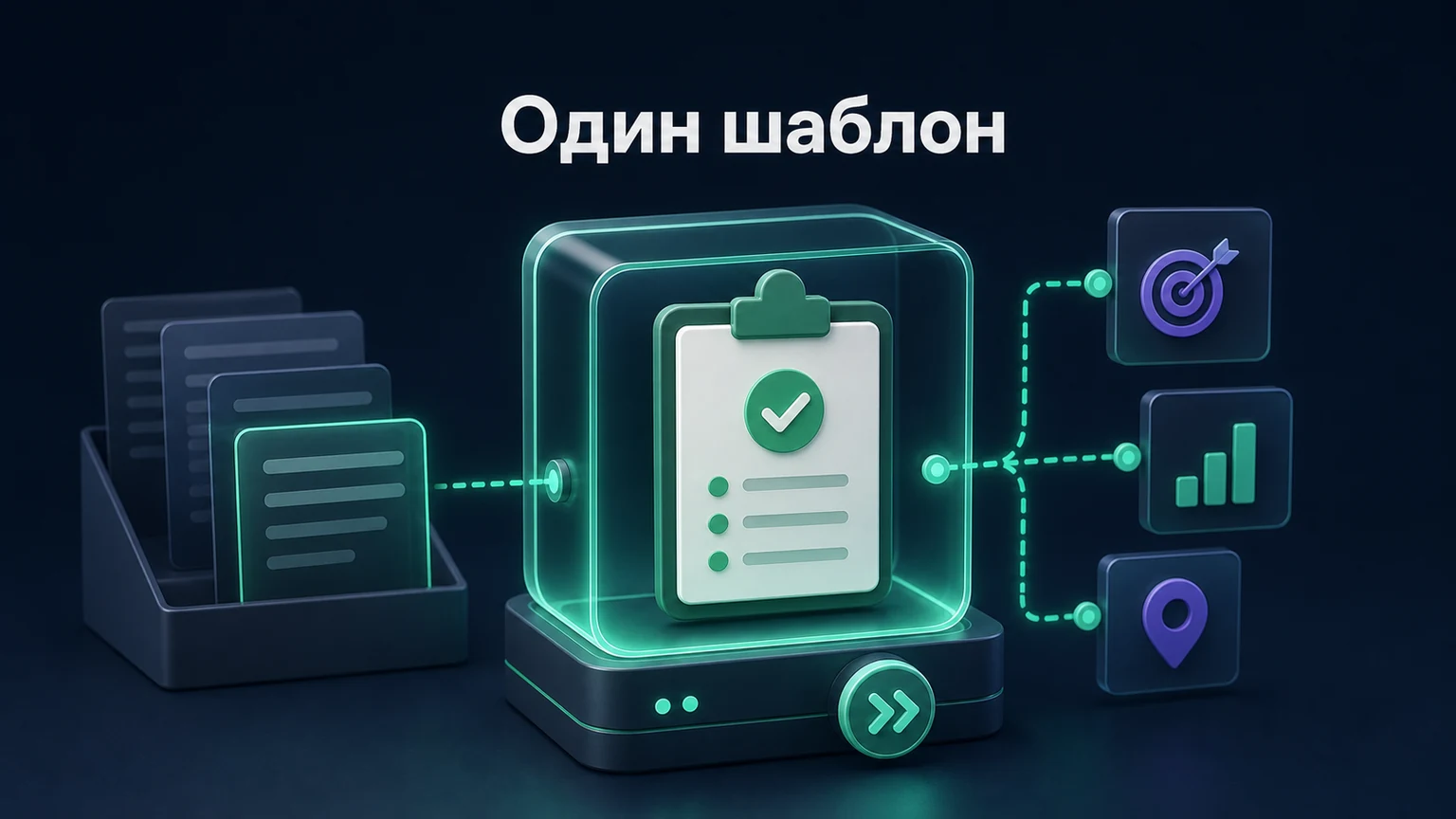 3D-инфографика: один типовой расчёт выделен в первый автоматизированный контур.