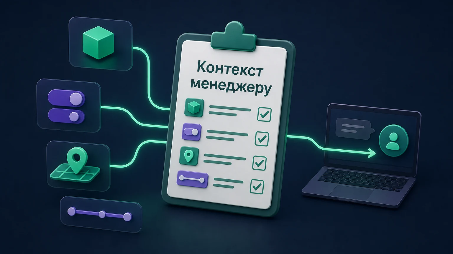 3D-инфографика: модель, опции, регион и диапазон входят в одну заявку.