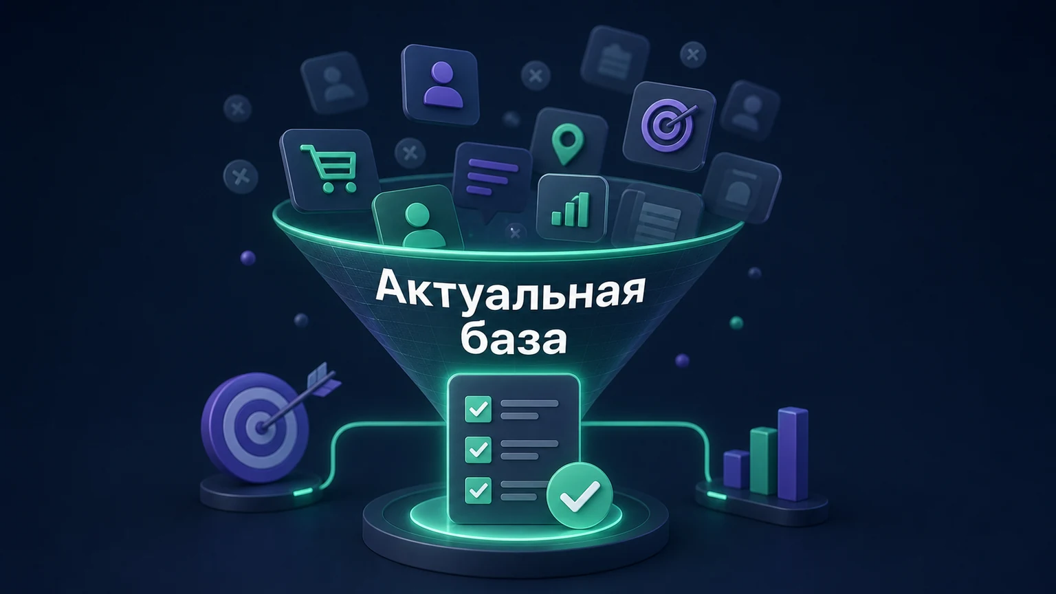 3D-инфографика: снятые и неподтверждённые объекты отсеиваются до подбора.