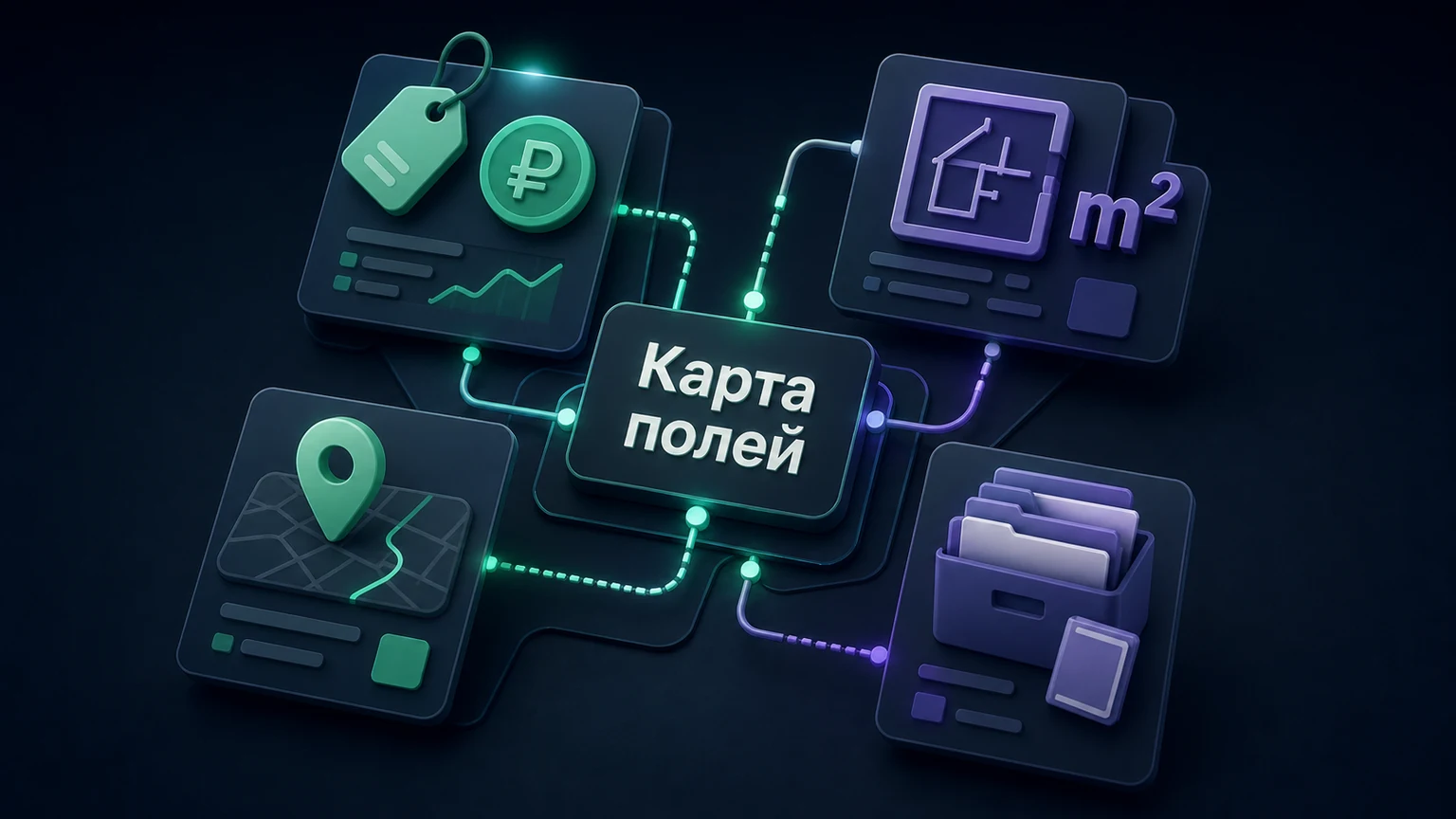 3D-инфографика: форматы цены, площади, адреса и справочников сопоставлены.