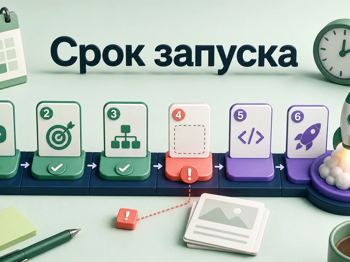 Этапы разработки сайта от идеи до запуска