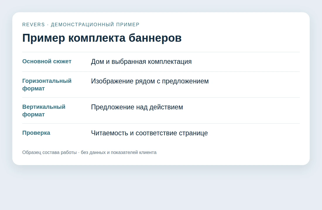 Одна идея в разных размерах